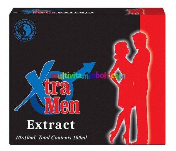 Xtramen Goji+Maca Ampulla 10 x 10 ml, prosztata működéséhez - Dr. Chen