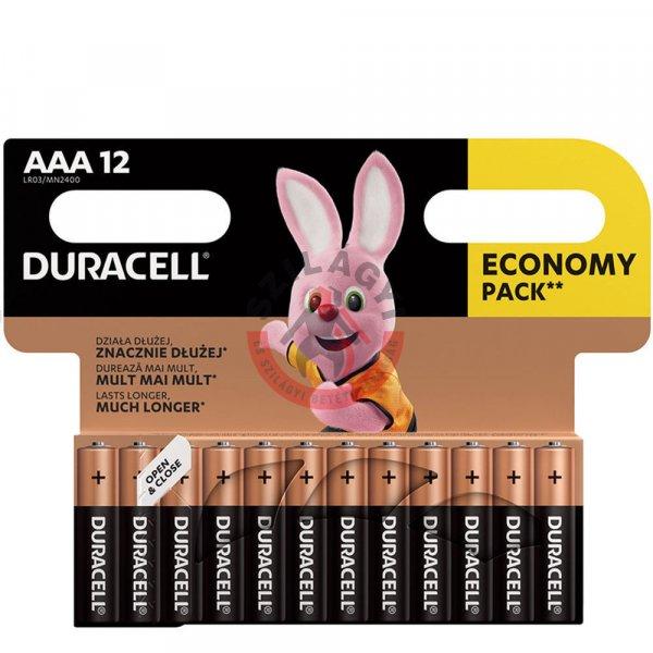 Duracell Basic Alkáli Mikro Elem AAA (MN2400) (1,5V) B12