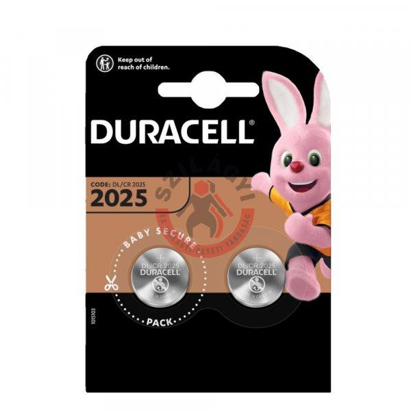 Duracell Gombelem Lithium CR2025 (3V) B2