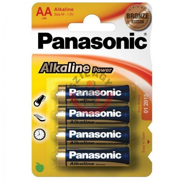 Panasonic Bronze Alkáli Ceruza Elem AA (LR6APB/4BP) B4