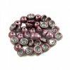 Teacup - cseh prselt gyngy - Saturated Metallic Red Pear -
