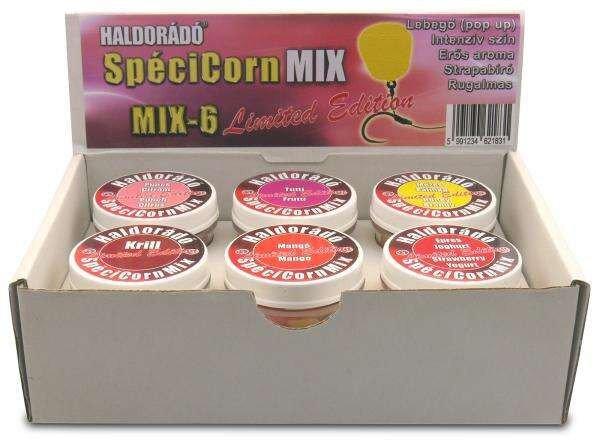 Haldorádó spécicorn limited edition - mix-6 /  6 íz egy dobozban
gumikukorica szett
