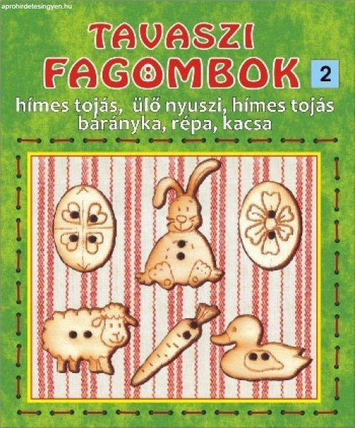 Tavaszi fagombok 6 különböző figura 2-3 cm