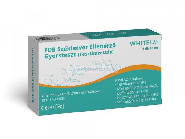 WHITELAB FOB Székletvér Ellenőrző Gyorsteszt (Tesztkazettás) 1db