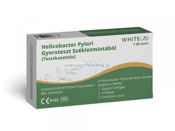 WHITELAB Helicobacter Pylori Gyorsteszt Székletmintából (Tesztkazettás) 1db