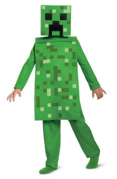 Minecraft Creeper jelmez 4-6 év