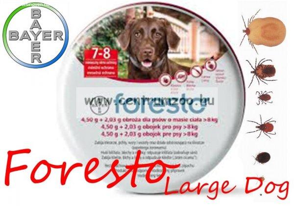 Foresto® Repellens kullancs- és bolhanyakörv 70 cm 8 kg feletti kutyáknak