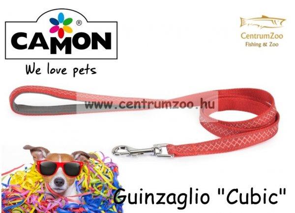Camon Guinzaglio "Cubic" Red 20Mm 120Cm Széles Textil Póráz
(Dc108/I)
