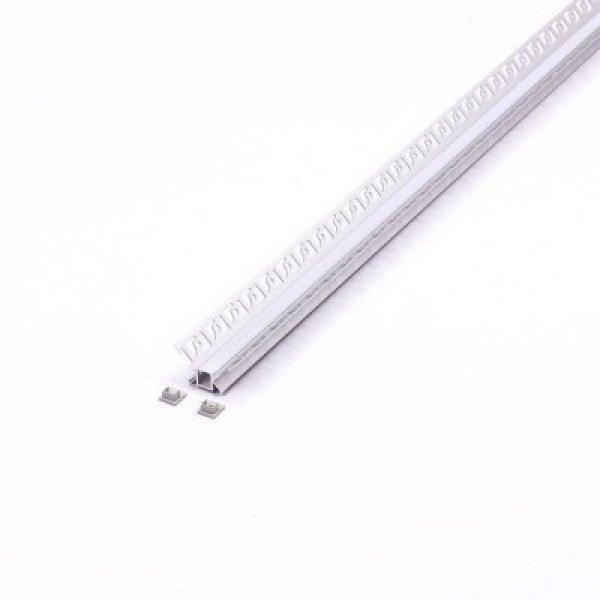 2m Gipszkatonba Építhető Belső Sarok Aluminium Profil - 336201