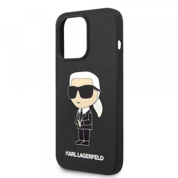 Karl Lagerfeld Liquid Silicone Ikonik NFT Apple iPhone 14 Pro Max (6.7)
hátlapvédő tok fekete (KLHCP14XSNIKBCK)