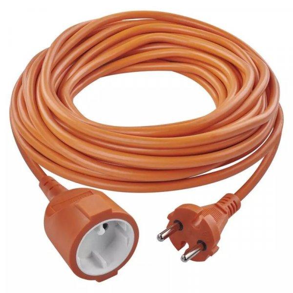 Hosszabbító 20 m / 1 aljzat / narancssárga / PVC / 230 V / 1,5 mm2 P01320R
