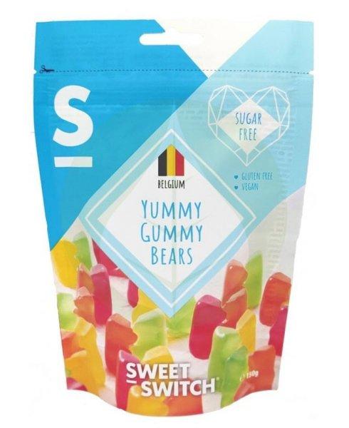 Yummy Gummy Bears cukormentes Gumicukor - 150g - Sweet Switch
