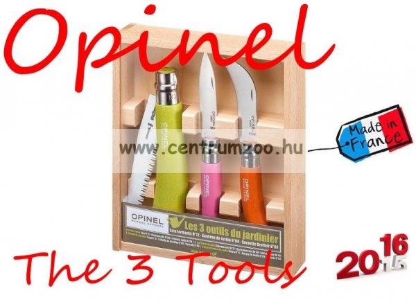 Opinel Collecting The 3 Tools Box Kések+Fűrész+Díszdoboz Szett (001617)