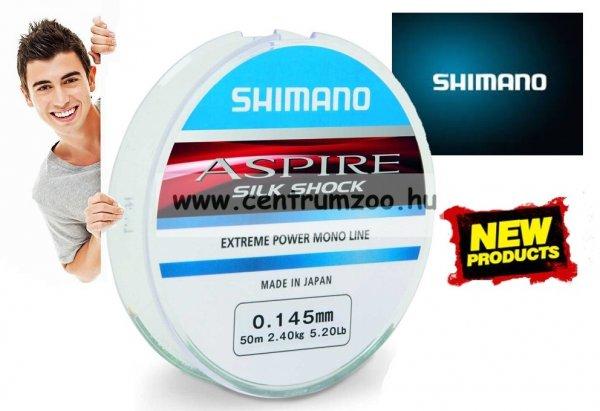 Shimano Aspire Silk Shock 50m 0.10mm 1,20kg monofil zsinór