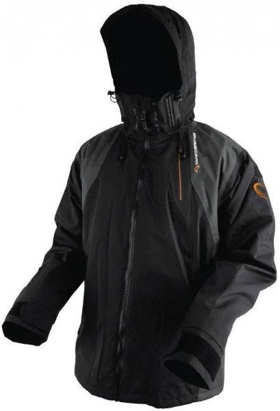 Savage Gear Black Savage Jacket Grey Kabát - Small (50808)