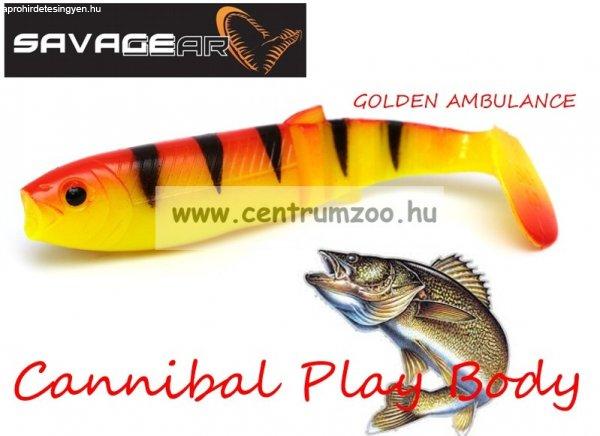 Savage Gear Lb Cannibal Play Body 8Cm Gumihal Golden Ambulance (58987)