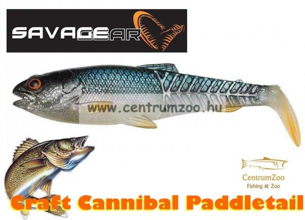 Savage Gear Craft Cannibal Paddletail 12.5Cm 20G Gumihal Roach (71819)