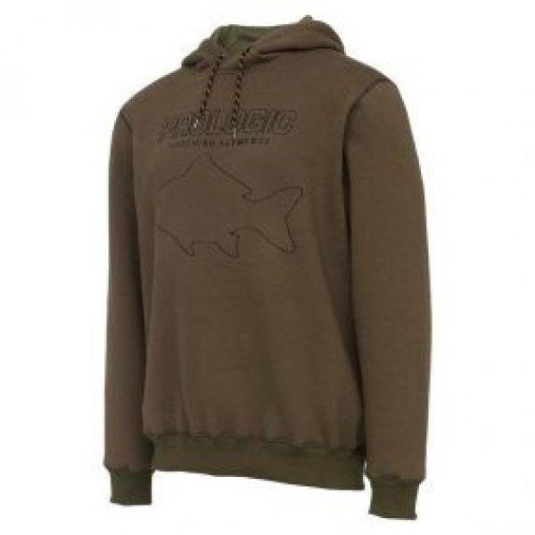 Prologic Mega Fish Hoodie Xl Army Green Pulóver Large (73761)