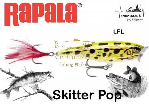 Rapala Sp07 Skitter Pop 7cm 7g Popper wobbler - Lfl Színben