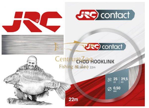 Jrc Contact Chod Hooklink Clear 22M 25Lb Bevonatos Horogelőke (1553988)