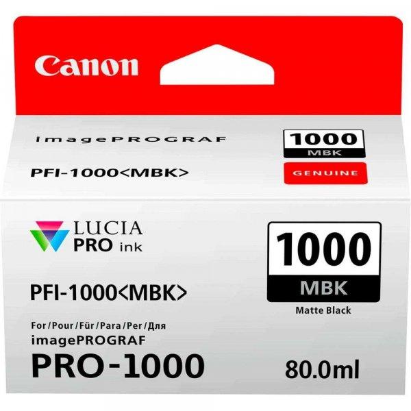 Canon PFI-1000 MBK tintapatron Eredeti Matt fekete