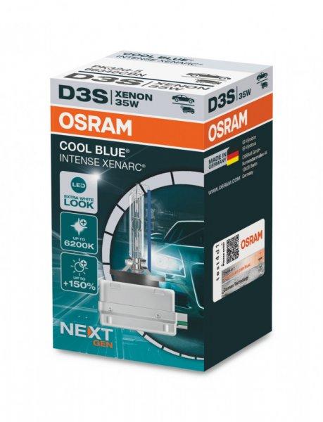 D3S Osram cool blue intense XENON IZZÓ 6200K +150%