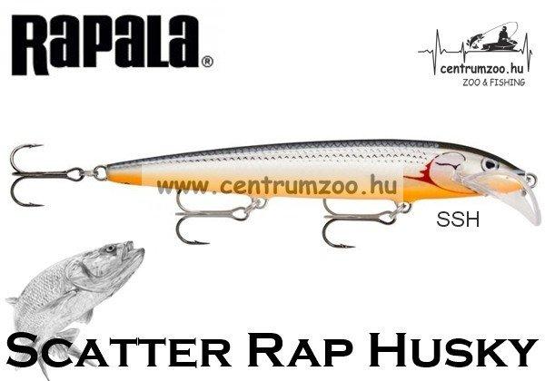 Rapala Scrh13 Scatter® Rap Husky Wobbler - Ssh Színben