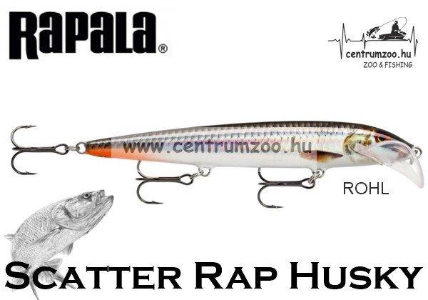 Rapala Scrh13 Scatter® Rap Husky Wobbler - Rohl Színben