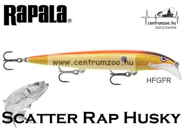 Rapala SCRH13 Scatter® Rap Husky wobbler - Hgfr Színben