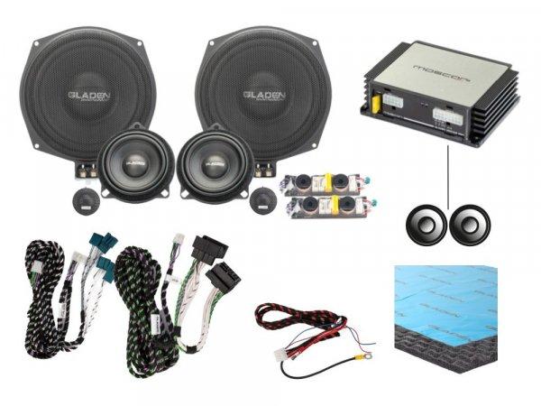 Gladen BMW Plug and Play hangrendszer összes F és G modellhez GA-SU-BM-F-BASIC