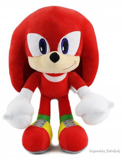 Sonic a sündisznó - Piros Knuckles plüss 30 cm GSF