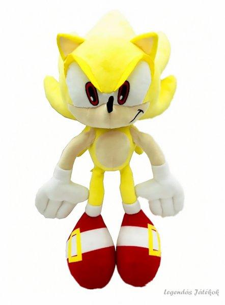 Sonic a sündisznó - Super Sonic plüss 28 cm GSF