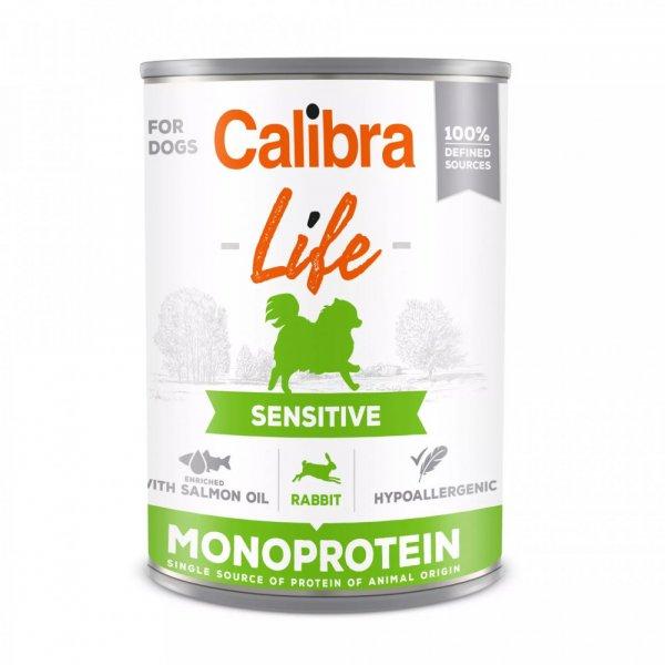 Calibra Dog Life Sensitive Rabbit 400g