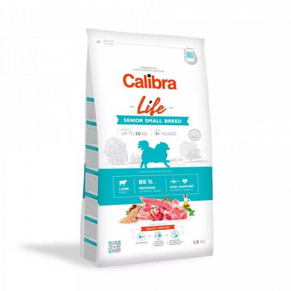 Calibra Dog Life Senior Small Breed Lamb 1,5 kg