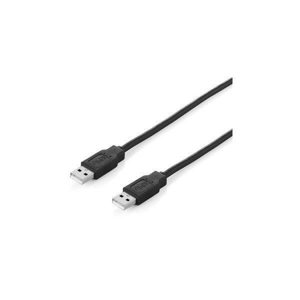Equip Kábel - 128871 (USB2.0, A-A kábel, apa/apa, duplán árnyékolt, 3m)