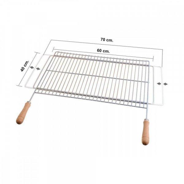 Grill Sauvic Horganyzott acél 60 x 40 cm MOST 43227 HELYETT 30152 Ft-ért!