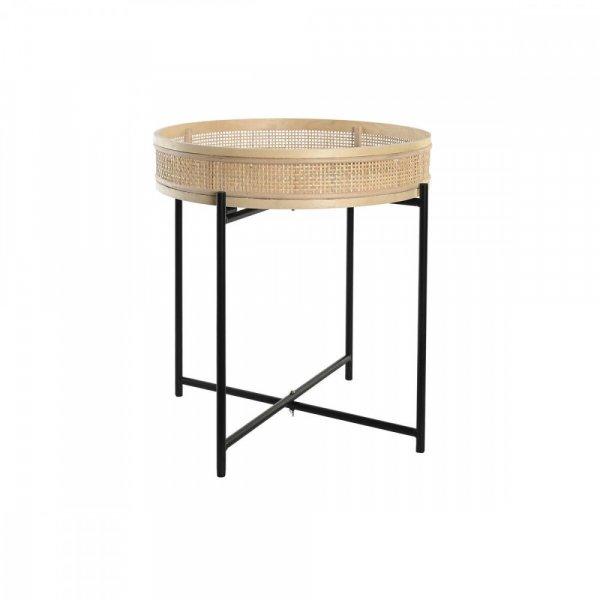 Kaspó DKD Home Decor Természetes Fekete Fém Rattan Skandináv (43 x 43 x 46
cm) MOST 35864 HELYETT 20992 Ft-ért!