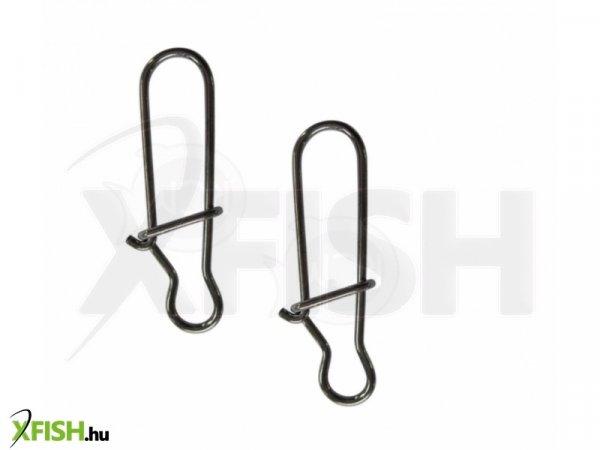 Filfishing Carabiner Fast Lock Snap Pergető Kapocs 8-as 14Kg 10db/csomag