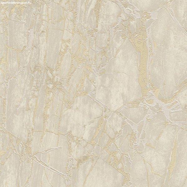 Barackos-bézs árnyalatú repedezett márvány hatású olasz luxus tapéta
84602