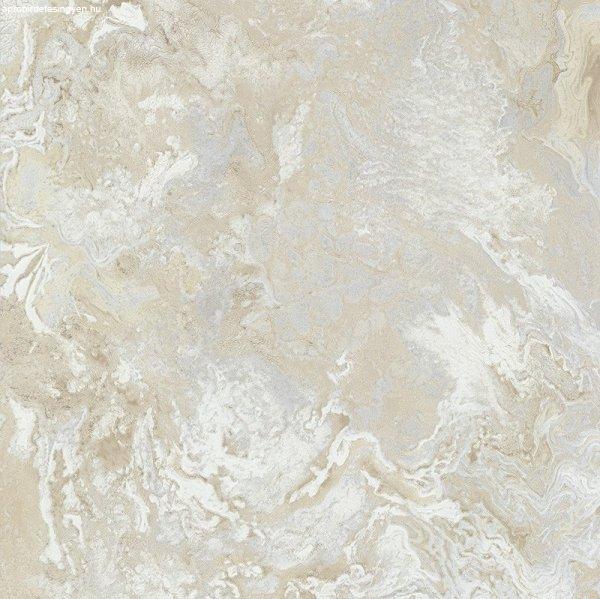 Világos aranyosan fénylő bézs márvány mintás olasz luxus tapéta 84615