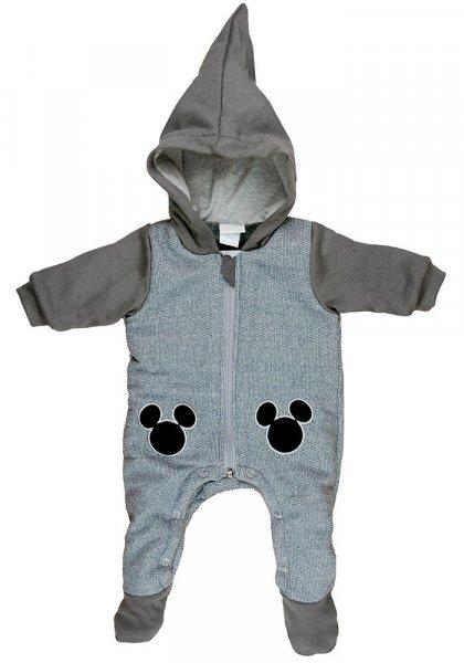 Disney Mickey kapucnis bélelt baba overál