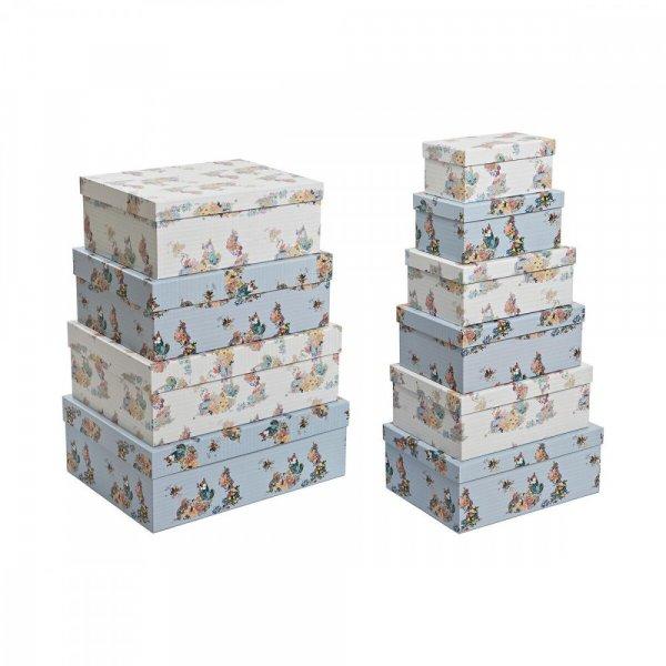 Halmozható Rendszerező Doboz Készlet DKD Home Decor Kék Fehér цветя
Préselt Papír (43,5 x 33,5 x 15,5 cm) MOST 37318 HELYETT 21843 Ft-ért!