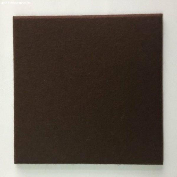 KERMA filc falburkoló beltéri barna panel csoki-220 50x50cm, természetes
gyapjúfilc, nemez falburkolat