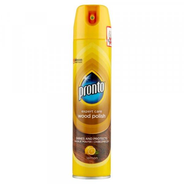 Bútorápoló aerosol 250 ml Pronto® Expert Care lemon