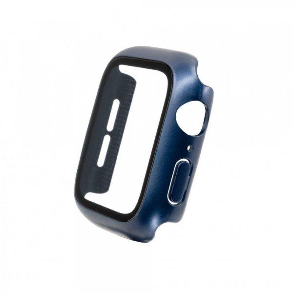 FIXED Pure+ protective ház és kijelzővédő Apple Watch 7 41mm-es
okosórához, fekete