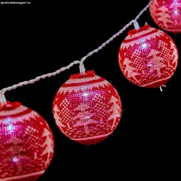 LED-es labda fűzér 2 m Karácsonyfa Ø 6 cm Piros Fehér MOST 11911 HELYETT
4299 Ft-ért!
