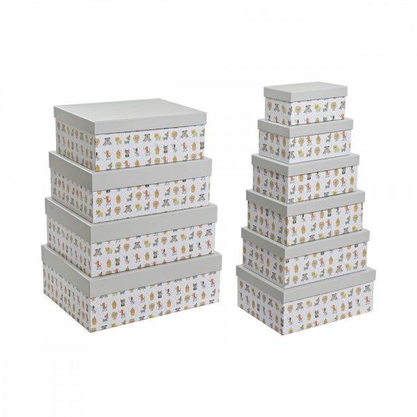 Halmozható Rendszerező Doboz Készlet DKD Home Decor Szürke Háziállatok
Préselt Papír (43,5 x 33,5 x 15,5 cm) MOST 37318 HELYETT 21843 Ft-ért!