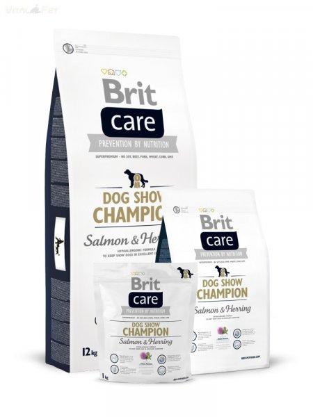 Brit Care Hipoallergén Dog Show Champion Salmon & Herring 12 kg