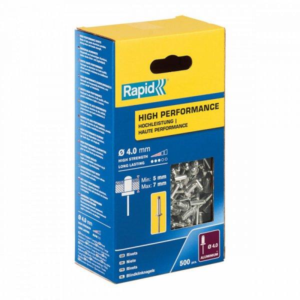 Szegecsek Rapid 5001433 Ø 4 x 10 mm MOST 15074 HELYETT 10153 Ft-ért!