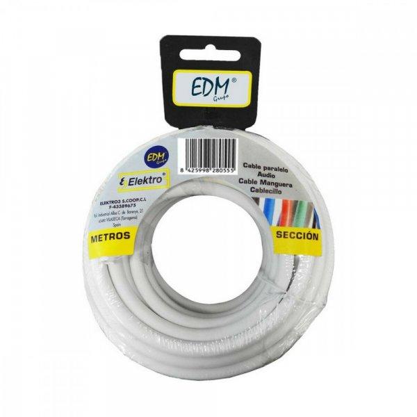 Kábel EDM 28035 Fehér 2 x 1,5 mm 25 m MOST 19467 HELYETT 13113 Ft-ért!